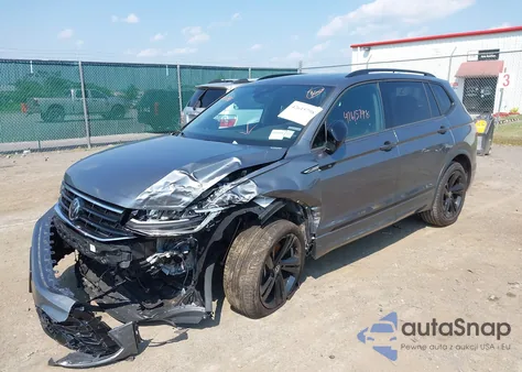 2024 Volkswagen Tiguan 2.0T Se R-Line Black from USA, damaged, VIN 3VV8B7AX2RM195242